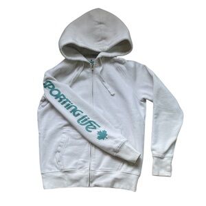 Sporting Life Women’s White Full Zip Hoodie Size XS